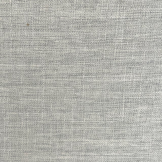 Pale grey linen blend fabric. 